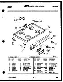 03 - Cooktop Parts parts for Frigidaire Range 32-2537-00-01 from AppliancePartsPros.com