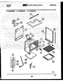 07 - Body Parts parts for Frigidaire Range 32-2539-00-05 from AppliancePartsPros.com