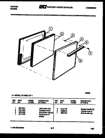 04 - Door Parts parts for Frigidaire Range 32-1028-23-01 from AppliancePartsPros.com
