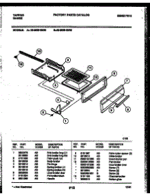 04 - Broiler Drawer Parts parts for Frigidaire Range 32-2639-00-04 from AppliancePartsPros.com