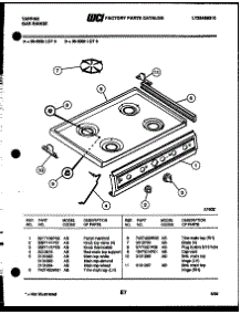 03 - Cooktop Parts parts for Frigidaire Range 36-3032-23-06 from AppliancePartsPros.com