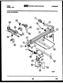 04 - Burner, Manifold And Gas Control parts for Frigidaire Range 36DPMDWEN2 from AppliancePartsPros.com