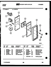 06 - Control Panel parts for Frigidaire Range 72-3657-23-07 from AppliancePartsPros.com