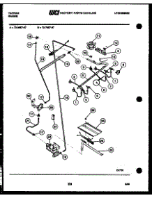 08 - Burner, Manifold And Gas Control parts for Frigidaire Range 72-3657-23-07 from AppliancePartsPros.com