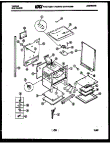 07 - Lower Body Parts parts for Frigidaire Range 72-3977-66-04 from AppliancePartsPros.com
