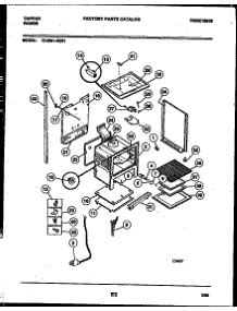 07 - Lower Body Parts parts for Frigidaire Range 72-3981-23-01 from AppliancePartsPros.com
