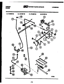 08 - Burner, Manifold And Gas Control parts for Frigidaire Range 72-7657-66-03 from AppliancePartsPros.com