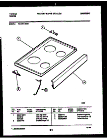 09 - Lower Body Parts parts for Frigidaire Range 73-3751-23-02 from AppliancePartsPros.com