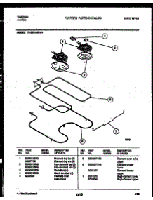 10 - Broiler Parts parts for Frigidaire Range 73-3951-23-01 from AppliancePartsPros.com