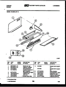 03 - Splasher Control parts for Frigidaire Range 76-4232-66-14 from AppliancePartsPros.com