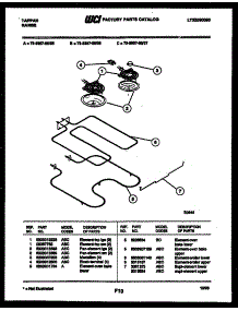 10 - Broiler Parts parts for Frigidaire Range 73-3957-00-06 from AppliancePartsPros.com