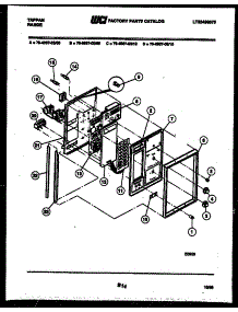 07 - Control Panel parts for Frigidaire Range 76-4967-00-10 from AppliancePartsPros.com