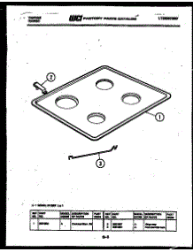 03 - Cooktop Parts parts for Frigidaire Range 37-2957-00-01 from AppliancePartsPros.com
