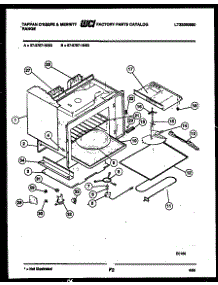 10 - Wrapper And Body Parts parts for Frigidaire Oven 57-6707-00-03 from AppliancePartsPros.com