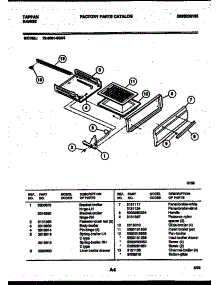 04 - Broiler Drawer Parts parts for Frigidaire Range 72-3651-23-04 from AppliancePartsPros.com