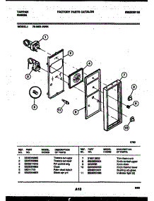 08 - Control Panel parts for Frigidaire Range 72-3651-23-04 from AppliancePartsPros.com