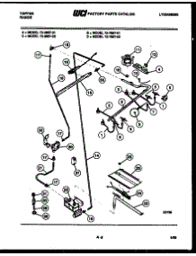 08 - Burner, Manifold And Gas Control parts for Frigidaire Range 72-3657-00-01 from AppliancePartsPros.com