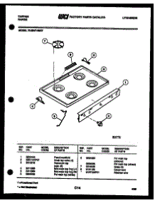 03 - Cooktop Parts parts for Frigidaire Range 72-2547-23-07 from AppliancePartsPros.com