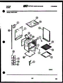 09 - Lower Body Parts parts for Frigidaire Range 72-2547-23-07 from AppliancePartsPros.com