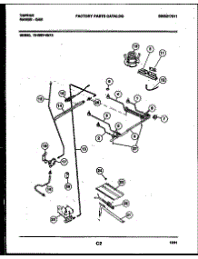 08 - Burner, Manifold And Gas Control parts for Frigidaire Range 72-3657-00-13 from AppliancePartsPros.com