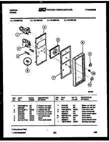 06 - Control Panel parts for Frigidaire Range 72-3657-66-06 from AppliancePartsPros.com