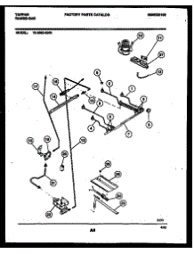 06 - Burner, Manifold And Gas Control parts for Frigidaire Range 72-3662-23-01 from AppliancePartsPros.com