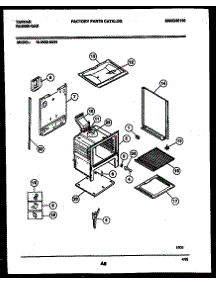 07 - Lower Body Parts parts for Frigidaire Range 72-3662-23-01 from AppliancePartsPros.com