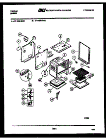 05 - Body Parts parts for Frigidaire Range 37-1039-23-01 from AppliancePartsPros.com
