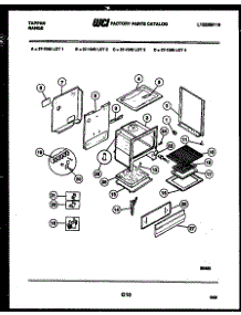 03 - Body Parts parts for Frigidaire Range 37-1048-66-02 from AppliancePartsPros.com