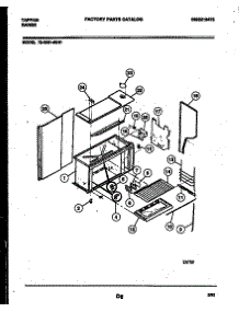 10 - Upper Body Parts parts for Frigidaire Range 72-3651-23-01 from AppliancePartsPros.com