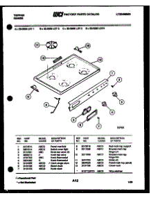 03 - Cooktop Parts parts for Frigidaire Range 32-2538-23-02 from AppliancePartsPros.com