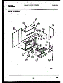 10 - Upper Body Parts parts for Frigidaire Range 72-3981-23-04 from AppliancePartsPros.com