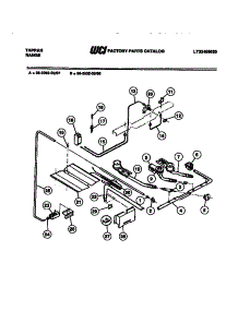 08 - Burner, Manifold And Gas Control parts for Frigidaire Range 36-3052-57-08 from AppliancePartsPros.com