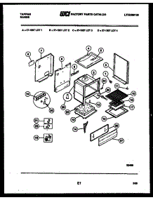05 - Body Parts parts for Frigidaire Range 37-1007-23-04 from AppliancePartsPros.com