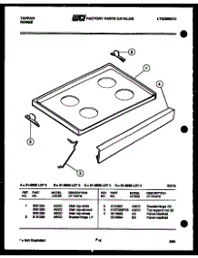 04 - Cooktop Parts parts for Frigidaire Range 31-2538-00-04 from AppliancePartsPros.com