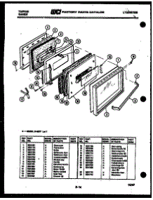 04 - Door Parts parts for Frigidaire Range 31-2977-23-01 from AppliancePartsPros.com