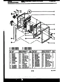 08 - Control Panel parts for Frigidaire Range 76-8967-23-03 from AppliancePartsPros.com
