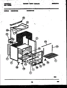04 - Body Parts parts for Frigidaire Range CG240SP2D2 from AppliancePartsPros.com