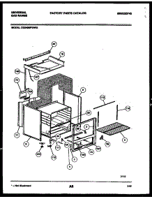 04 - Body Parts parts for Frigidaire Range CG240SP2D1 from AppliancePartsPros.com