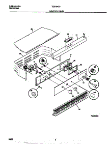 02 - Control Panel parts for Frigidaire Oven TEB754CCB3 from AppliancePartsPros.com