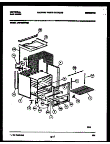 04 - Body Parts parts for Frigidaire Range CP240SP2D1 from AppliancePartsPros.com