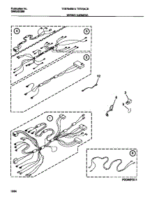12 - Wiring Harness parts for Frigidaire Oven TEB794BBBA from AppliancePartsPros.com