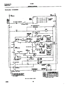 10 - Wiring Diagram parts for Frigidaire Range 72-3981-23-08 from AppliancePartsPros.com