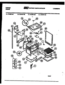 07 - Lower Body Parts parts for Frigidaire Range 72-7977-66-06 from AppliancePartsPros.com