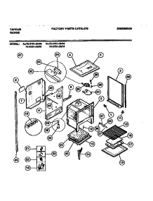 09 - Cavity parts for Frigidaire Range 73-3751-23-04 from AppliancePartsPros.com