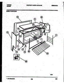 08 - Upper Body Parts parts for Frigidaire Range 73-3751-66-01 from AppliancePartsPros.com
