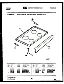 04 - Cooktop Parts parts for Frigidaire Range 73-3757-66-03 from AppliancePartsPros.com