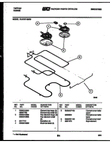 07 - Broiler Parts parts for Frigidaire Range 73-3757-00-09 from AppliancePartsPros.com