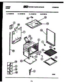 09 - Lower Body Parts parts for Frigidaire Range 72-7657-23-03 from AppliancePartsPros.com