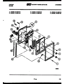 07 - Control Panel parts for Frigidaire Range 76-4967-23-05 from AppliancePartsPros.com